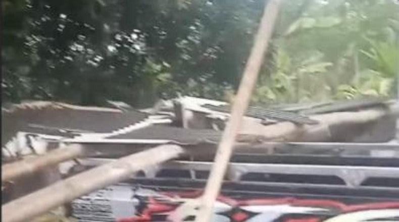 Angin Puting Beliung Terjang Desa Selok Awar-awar Lumajang, Belasan Rumah Dilaporkan Terdampak