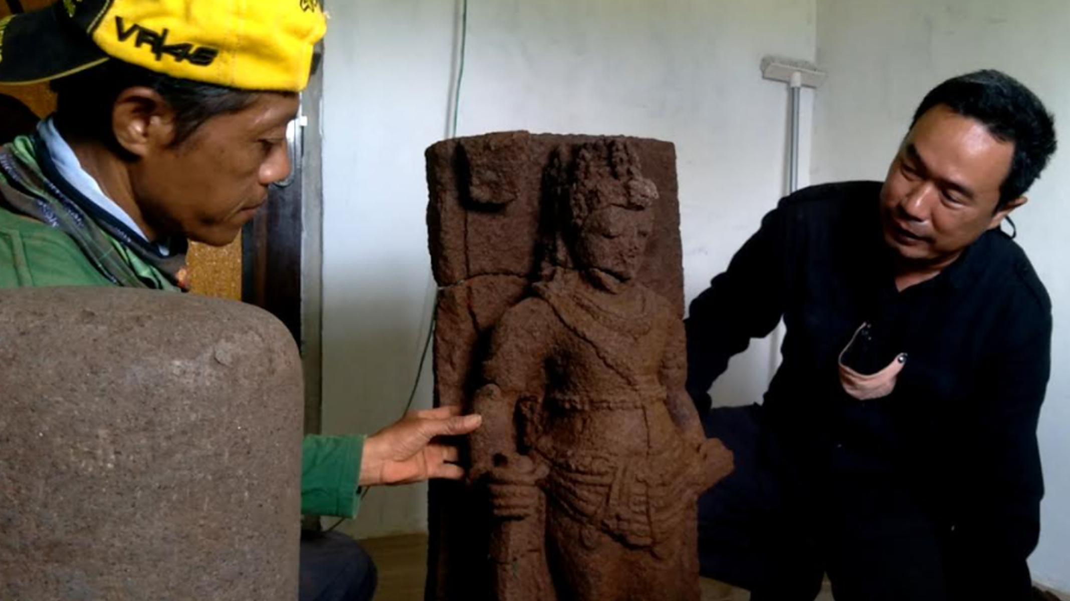 BPCB Jatim Temukan Arca di Candi Srigading Lawang saat Ekskavasi Tahap 2