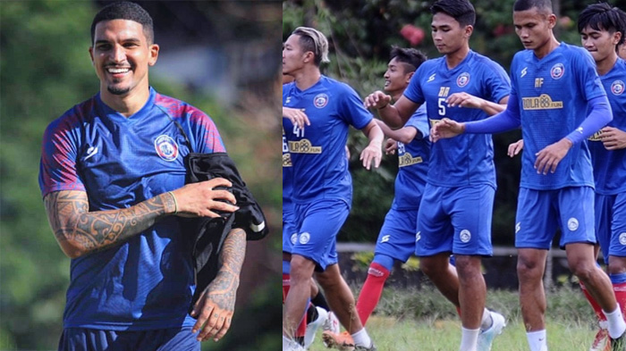 arthur-cunha-mantan-pemain-arema-fc-asal-brasil-kiri-dan-para-pemain-arema-saat-latihan-kanan.jpg