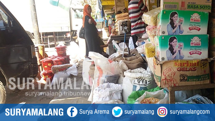 Harga Kedelai Impor di Pasar Kepanjen Malang Masih Stabil