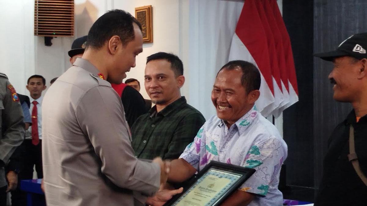 Gagalkan Aksi Balap Liar di Malang, 5 Warga Dapat Apresiasi dari Polresta Malang Kota
