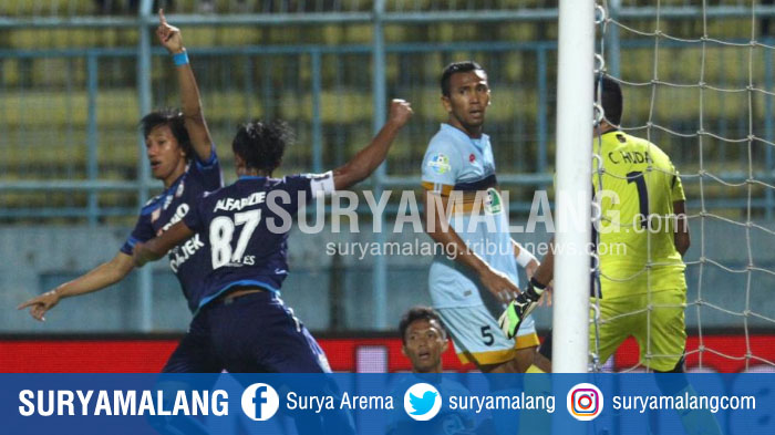 Arema Vs Persela Lamongan, Syaiful Indra Cahya Jadi Pahlawan Singo Edan di Babak Pertama