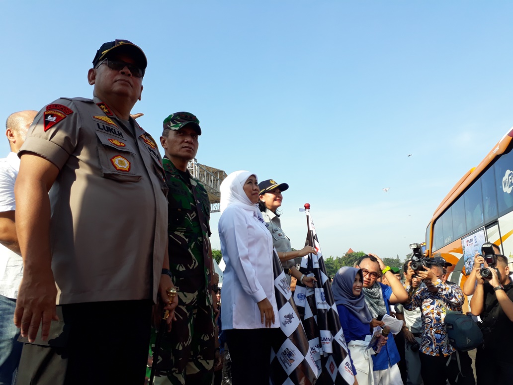 Jasa Raharja Di Jatim Berangkatkan 2.000 Peserta Mudik Gratis Ke 18 Kota Di Empat Provinsi
