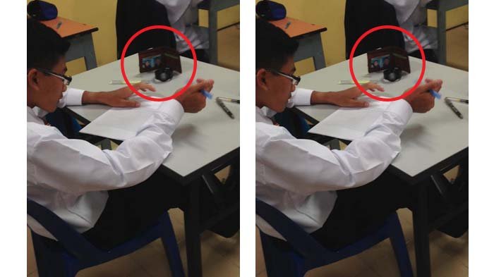 Isi Dompet di Depan Siswa yang sedang Ujian Bikin Guru Kaget dan Haru, Astaga, Itu Kan. . .