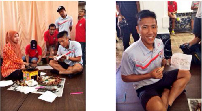 Sebelum Bertanding, Kapten Arema Cronus Bustomi Bernostalgia Dulu di Tenggarong