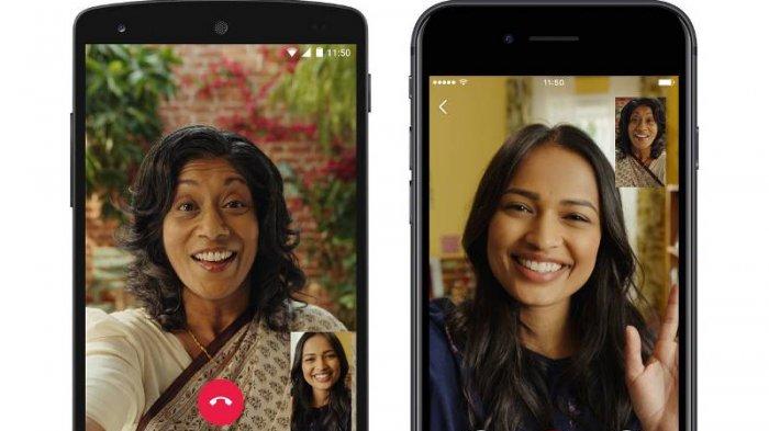 UPDATE Whatsapp - Cara Menggunakan Fitur Terbaru agar Bisa Video Call 8 Orang dalam Satu Panggilan