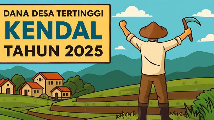 Inilah 10 Desa di Kabupaten Kendal Jawa Tengah Dapat Dana Desa 2025 Tertinggi Rp 1,7 M