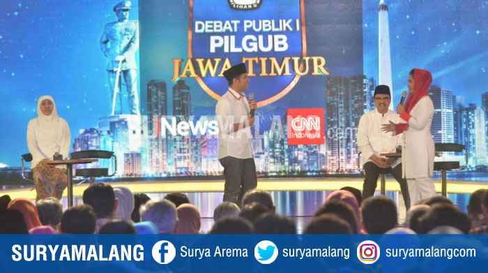 Pengamat: Khofifah-Emil Bahas Data, Gus Ipul-Puti Ingin Program Perubahan Keberlanjutan