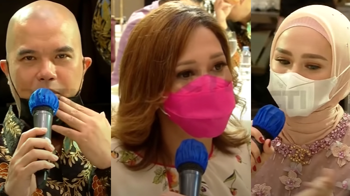 Di Depan Mulan Jameela & Ahmad Dhani, Maia Estianty Sentil Aurel Soal Wanita Penggoda saat Lamaran