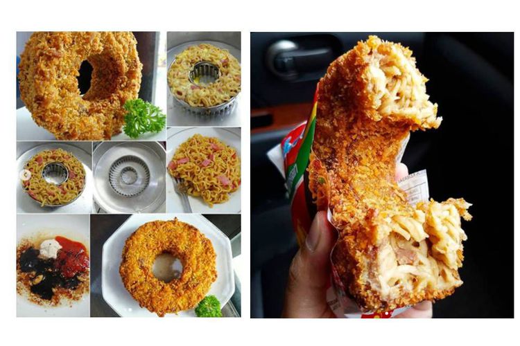 Mau Bikin Mie Goreng Donat Yang Lagi Viral? Gampang Banget Ternyata, Ini Resepnya!