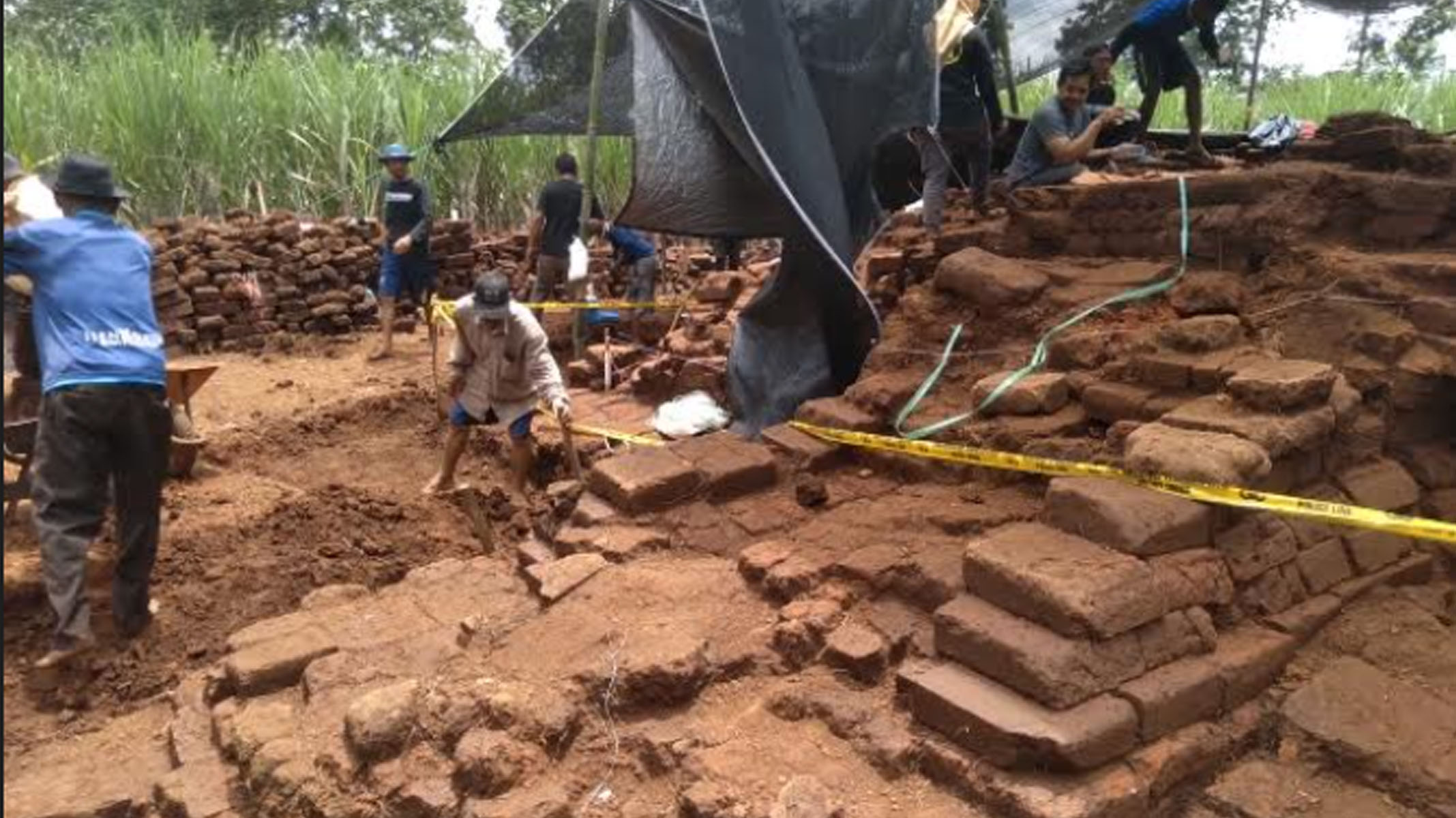 Ekskavasi Candi Srigading Diperketat Oleh Disparbud Kabupaten Malang, Cegah Pencurian Artefak