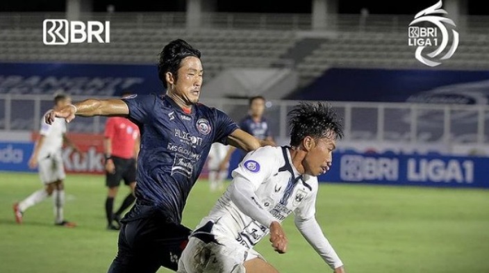 Arema FC Vs PSIS Semarang, Momen Penting Babak Pertama, Singo Edan dan Mahesa Jenar Masih Mandul