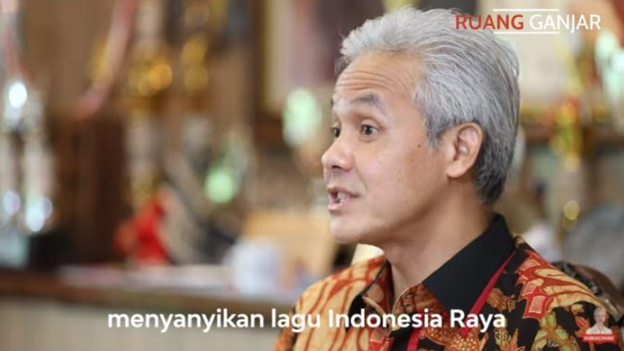 Gubernur Jateng Ganjar Pranowo Dukung Gagasan Sri Sultan Hamengkubuwono X Menyanyikan Indonesia Raya