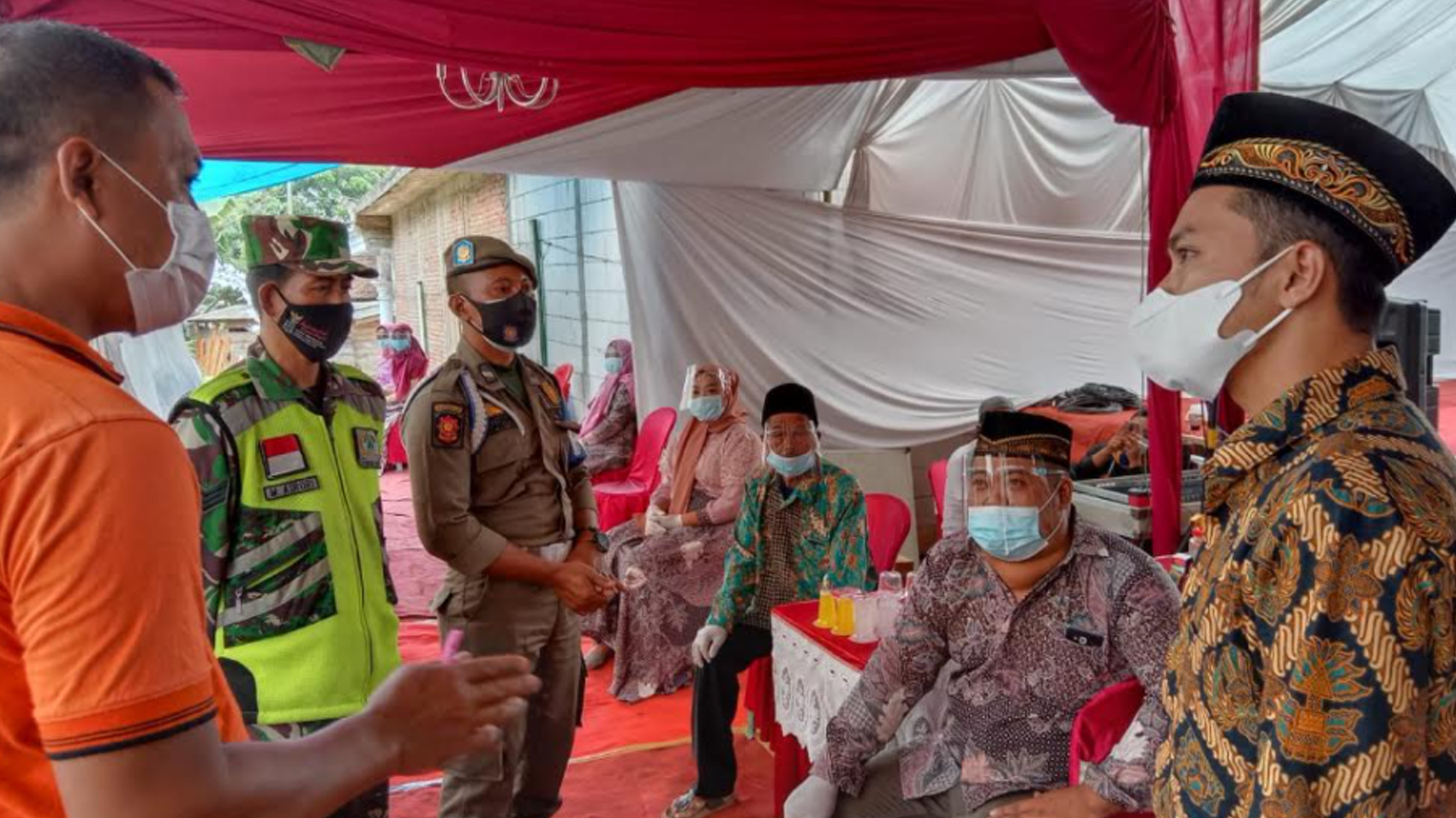 Satgas Covid-19 Tulungagung Bubarkan Hajatan di Desa Waung dan Desa Gondanggunung