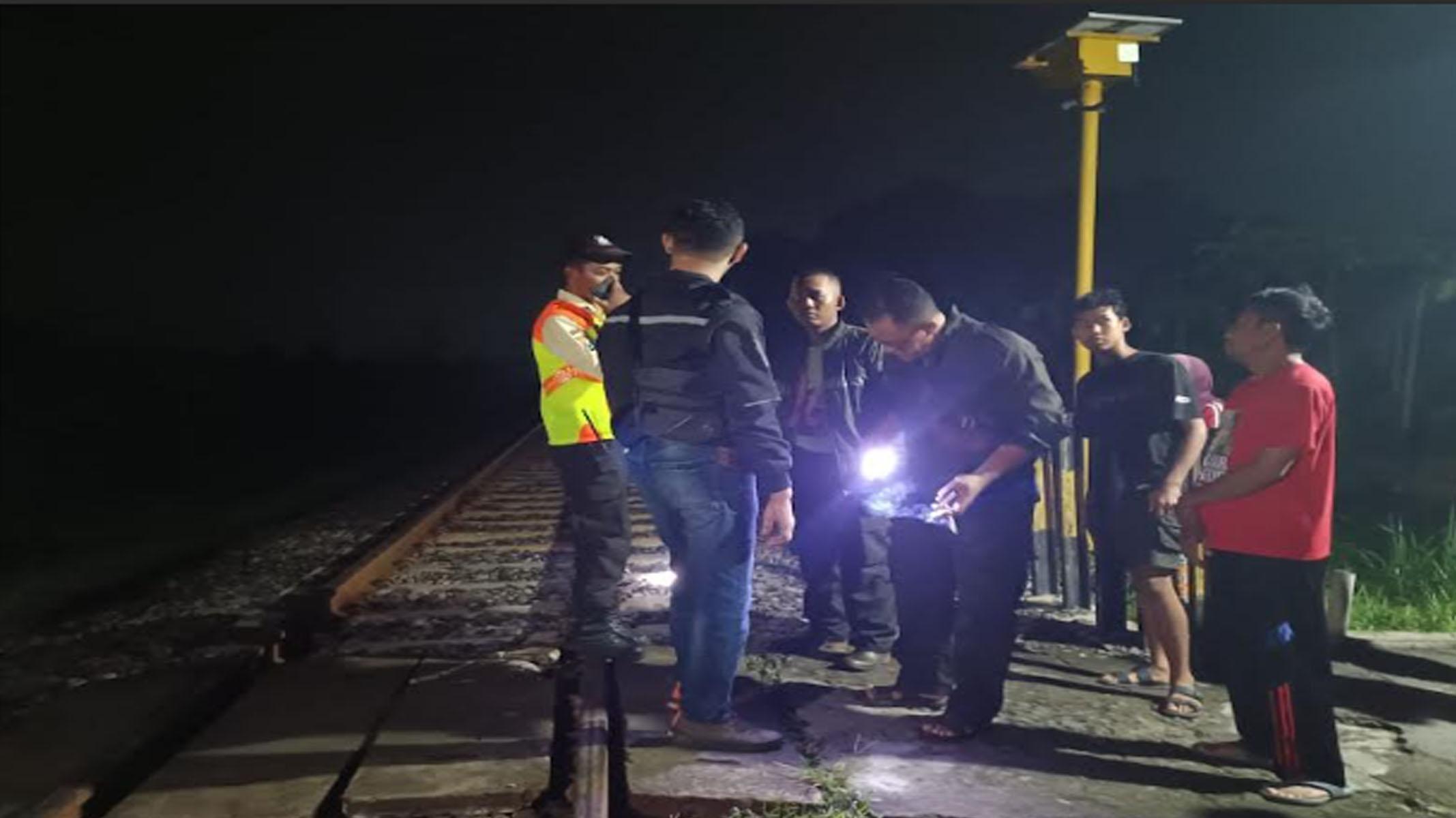 Kecelakaan Maut KA Dhoho vs Motor Honda Beat di Kediri, Pemotor Tewas di Lokasi