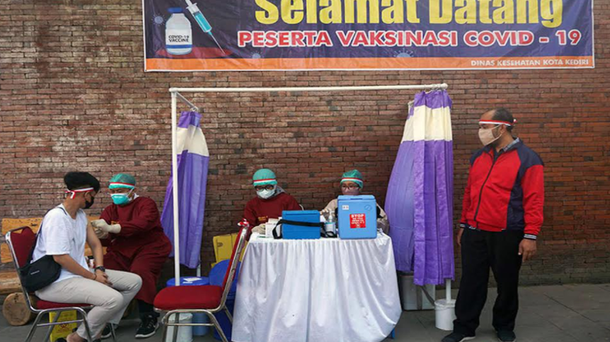 Hadapi Liburan Natal dan Tahun Baru, Pemkot Kediri Siapkan Titik Vaksinasi Covid-19 Massal