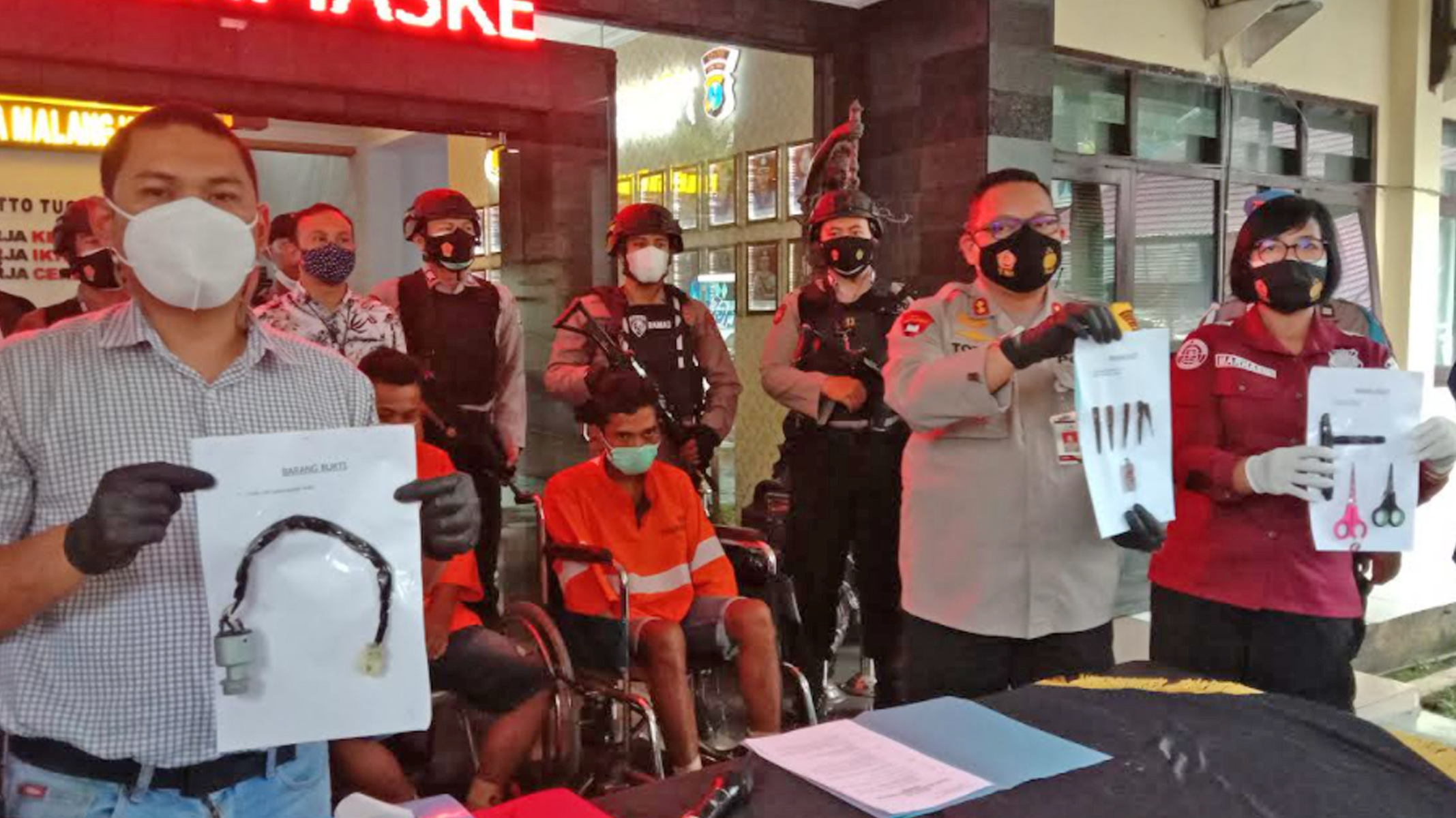 Komplotan Curanmor Mobil Pikap Ditembak, 2 Kali Beraksi di Sukun Malang