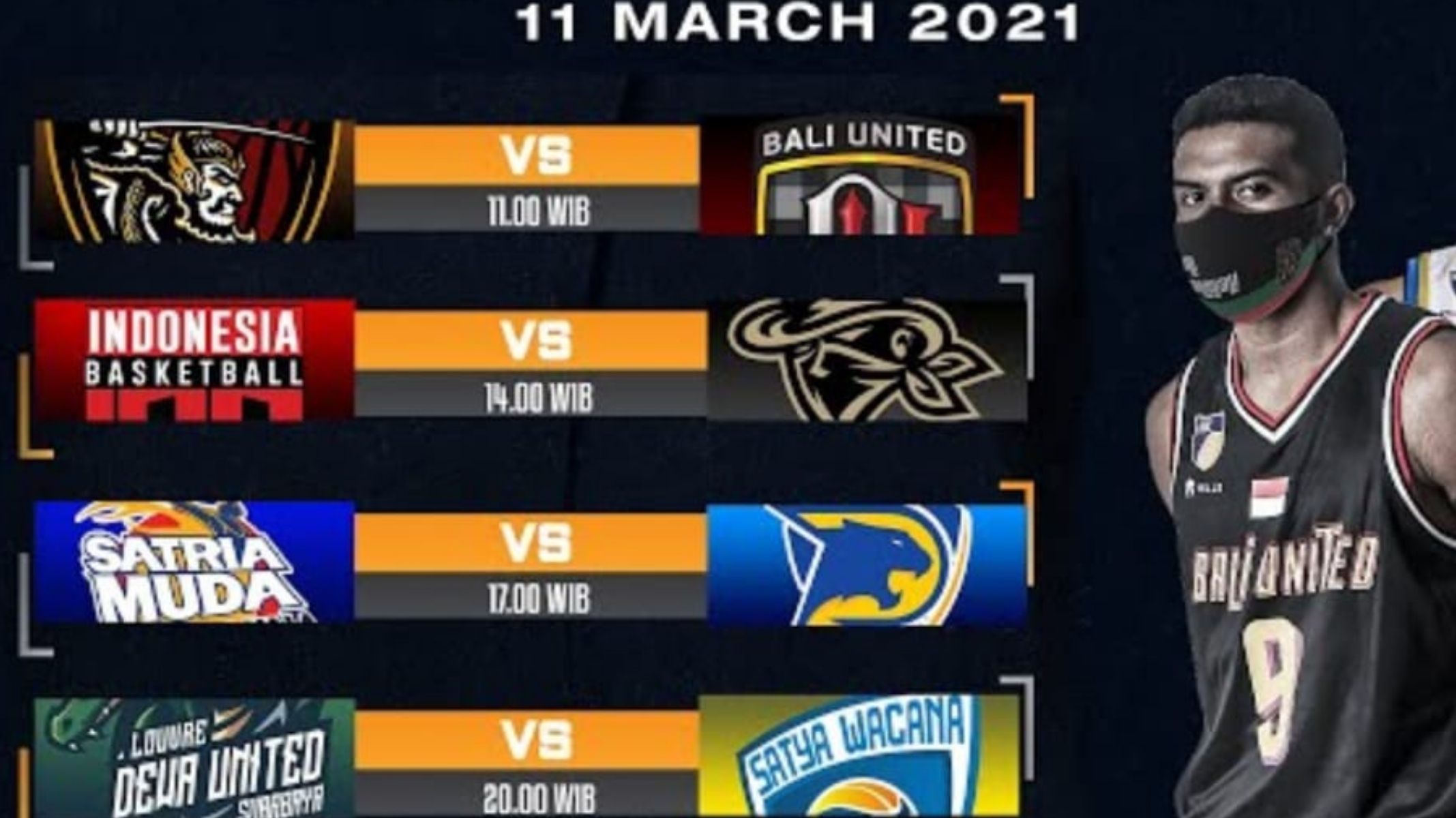 Link Live Streaming IBL Hari Ini 11 Maret 2021, Satria Muda Pertamina Jakarta vs Perwira Bandung