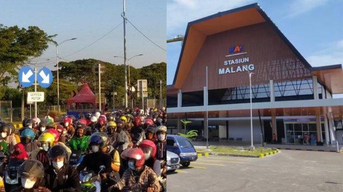 Info Mudik Malang dan Wilayah Penyekatan: Rekayasa Lalu Lintas Stasiun Malang & Macet di Suramadu