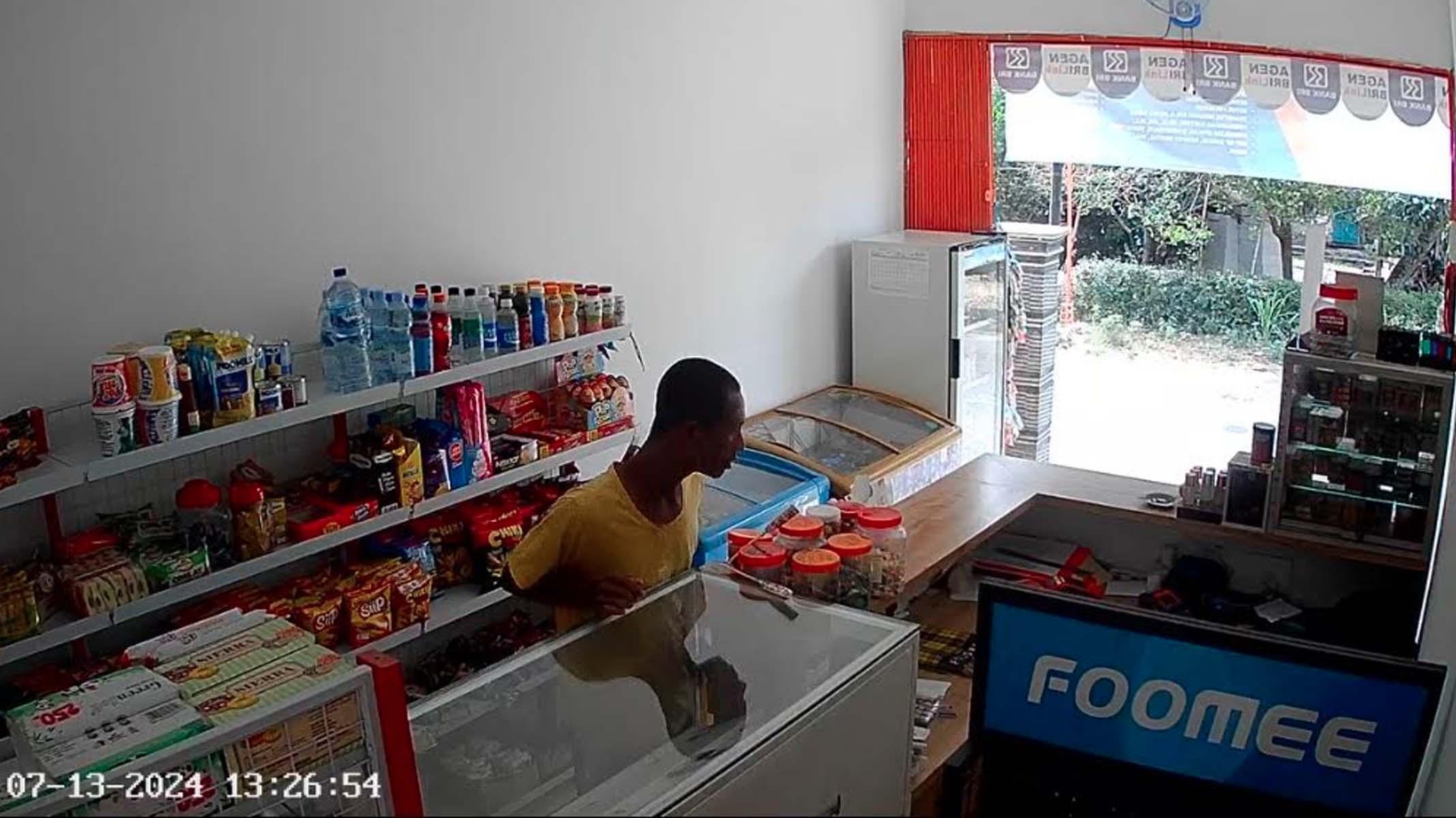 Sempat Viral Maling Toko di Kandangan Kediri Terekaman CCTV, Pelaku Warga Perak Jombang