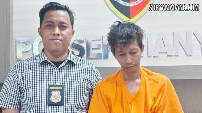 Pinjam Motor Teman Wanita Lalu Bikin Kunci Duplikat, Tepergok Mencuri di Desa Suci, Gresik