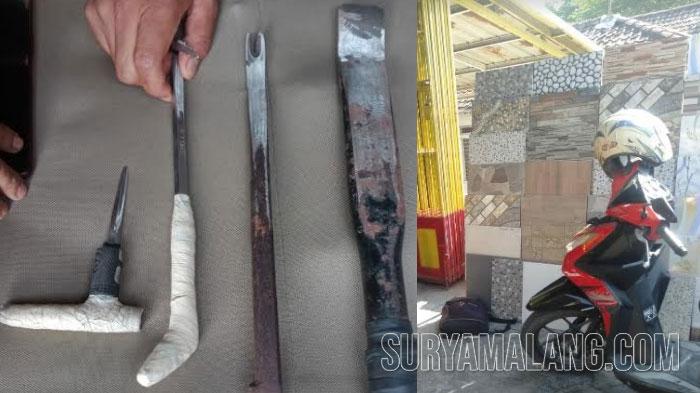 Maling Motor Lempar Bom di Mojokerto Ternyata Penjahat Kambuhan Asal Grati, Pasuruan