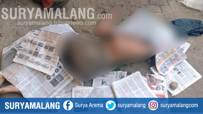 Mayat Remaja Tanpa Baju Tergeletak di Depan Pertokoan Jombang, Ada 2 Luka Tusuk di Leher
