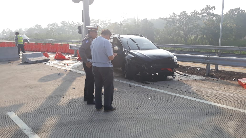 Baru Dioperasionalkan Dua Hari, Kecelakaan Pertama Terjadi Di Tol Malang-Pandaan KM 86