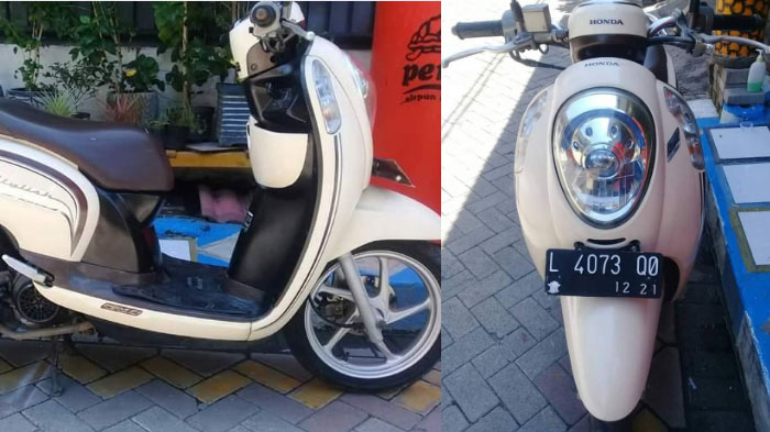 Penipuan dengan Modus Gendam di Surabaya, Motor Honda Scoopy Ditukar dengan Sandal
