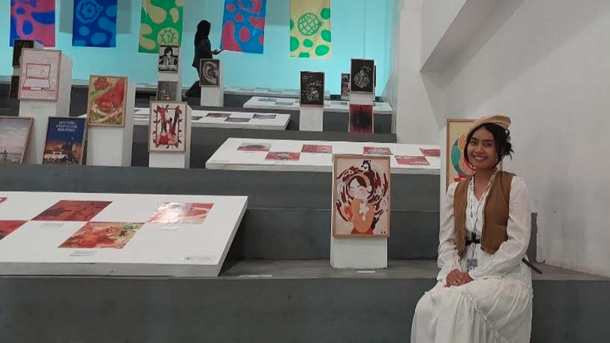 Pameran Poster Internasional Lewat Posko Visual 2024 DKV UM, Karya Poster 15 Negara Dipajang di MCC