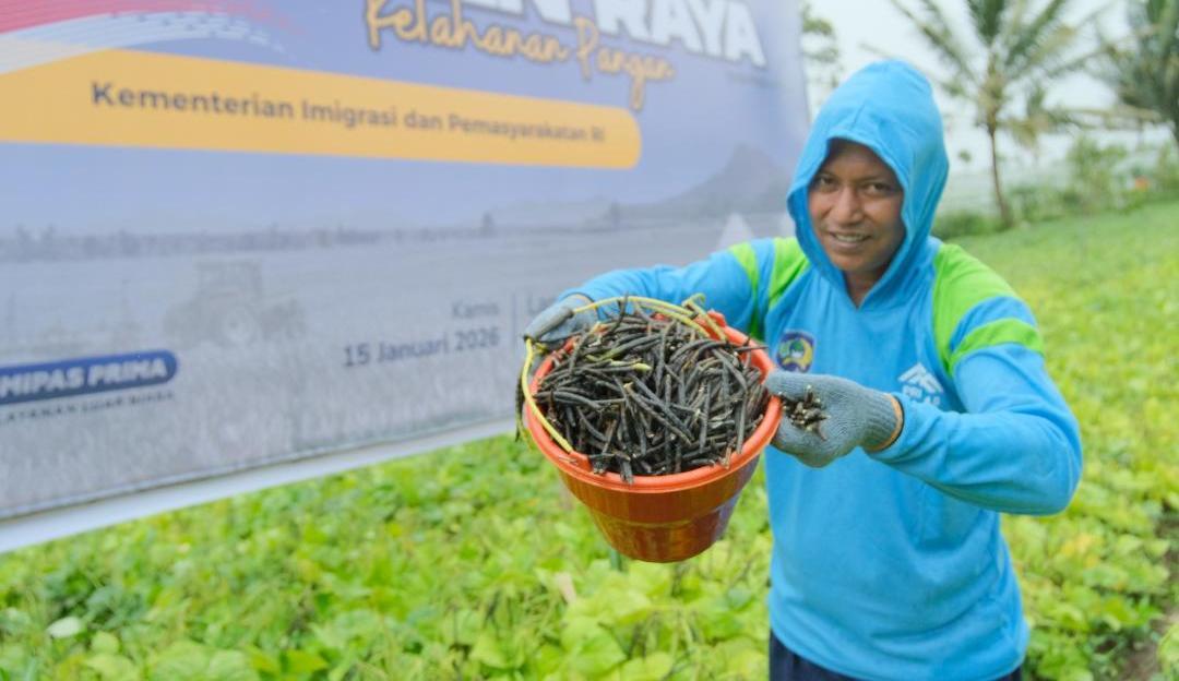 Lapas Malang Panen Kacang Hijau dan Kacang Tanah, Bakal Disumbangkan untuk Korban Bencana Sumatera