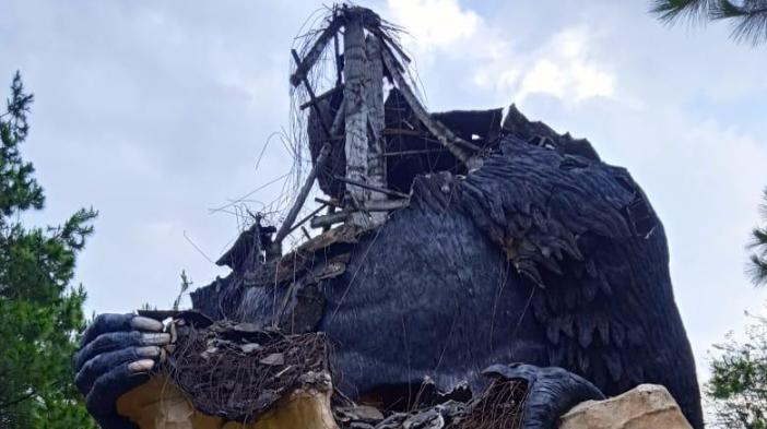 Dampak Gempa di Malang, Patung Gorila yang Rusak di JTP 2 Mulai Direnovasi