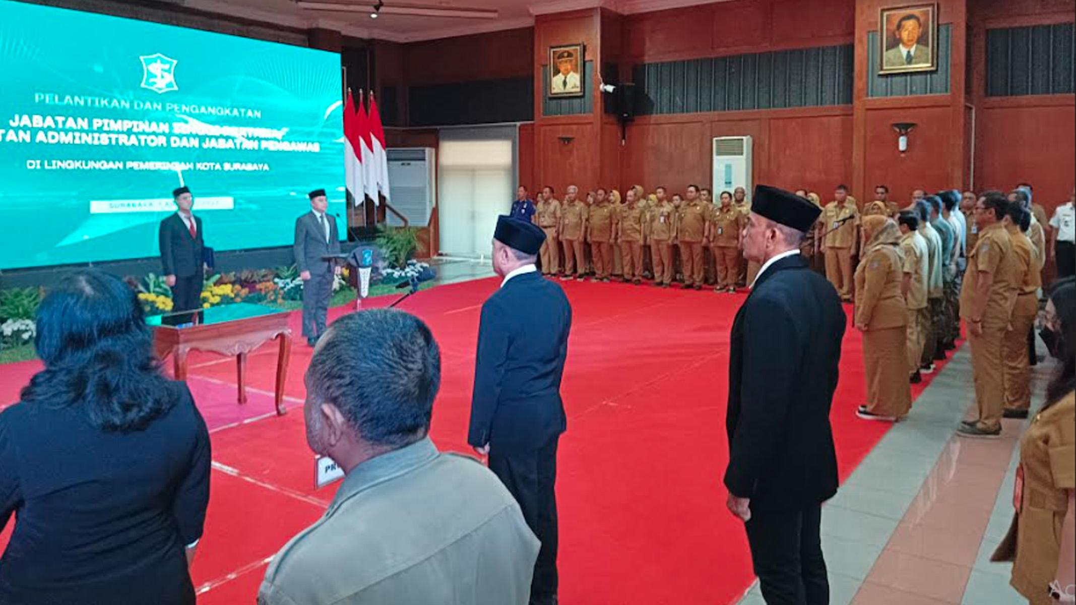 Breaking News : Kepala Dispendukcapil Surabaya DICOPOT, Usai Temuan 40 KK di Satu Domisili