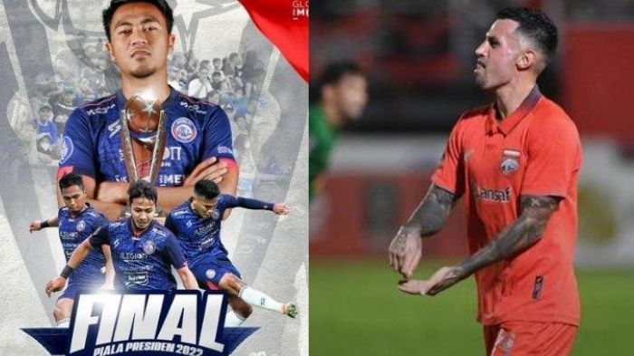 Link Live Streaming Arema FC Vs Borneo FC di Final Piala Presiden 2022, Lengkap Head to Head