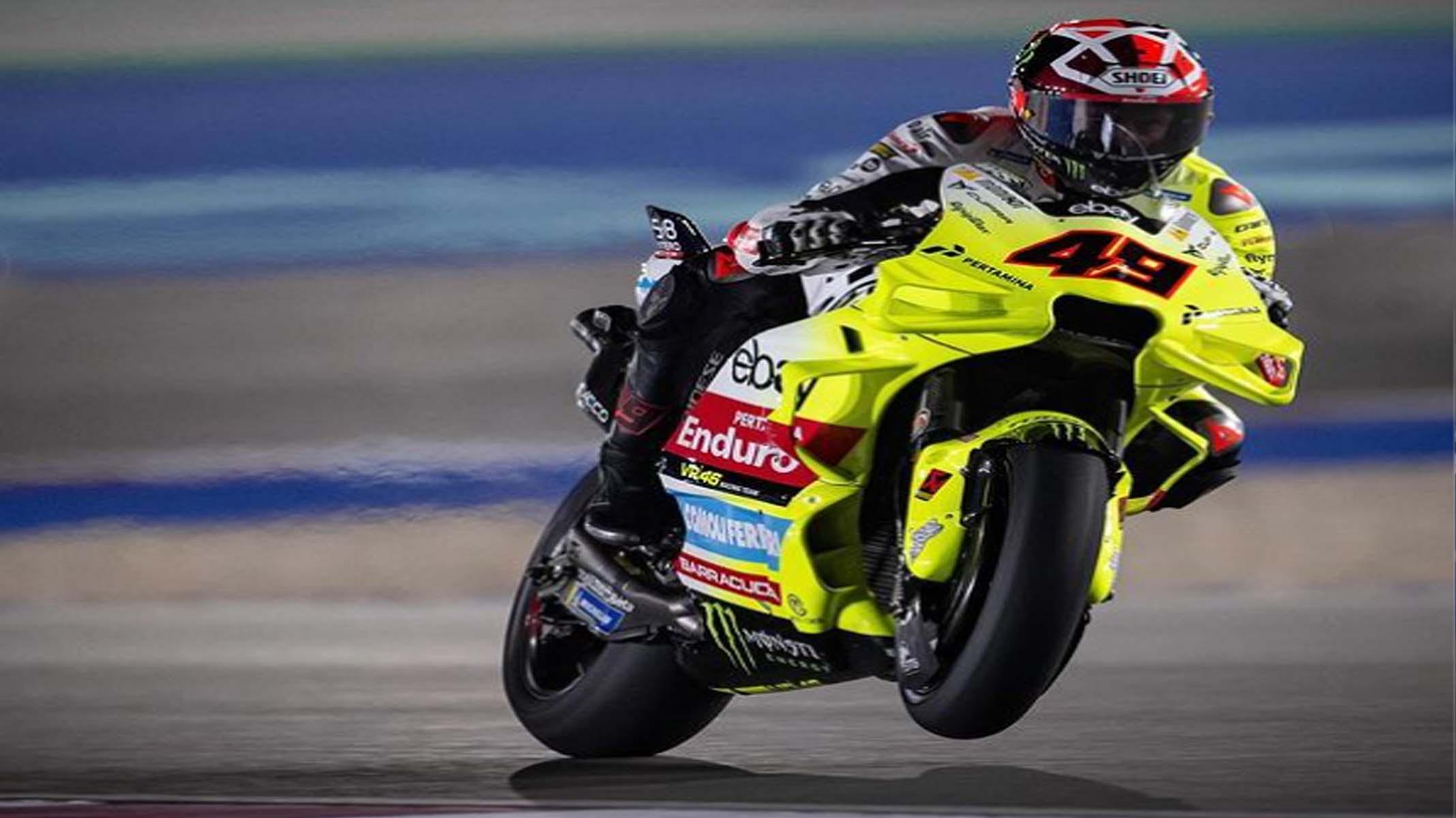 Jadwal Siaran Langsung MotoGP Qatar 2024, Menunggu Aksi Diggia Pembalap Pertamina Enduro VR46 Racing