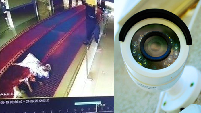 Aksi Viral 2 Sejoli Bobol Kotak Amal Masjid dan Berbuat Seronok Sebelum Mencuri, Cuek saat Dipergoki