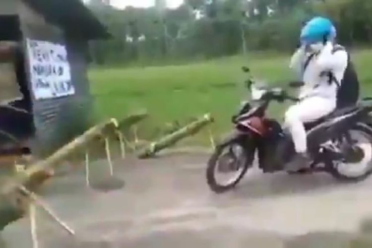 Fakta Sebenarnya Pemudik Diusir Pakai Meriam Bambu saat Memasuki Wilayah Desa di Magetan Jawa Timur