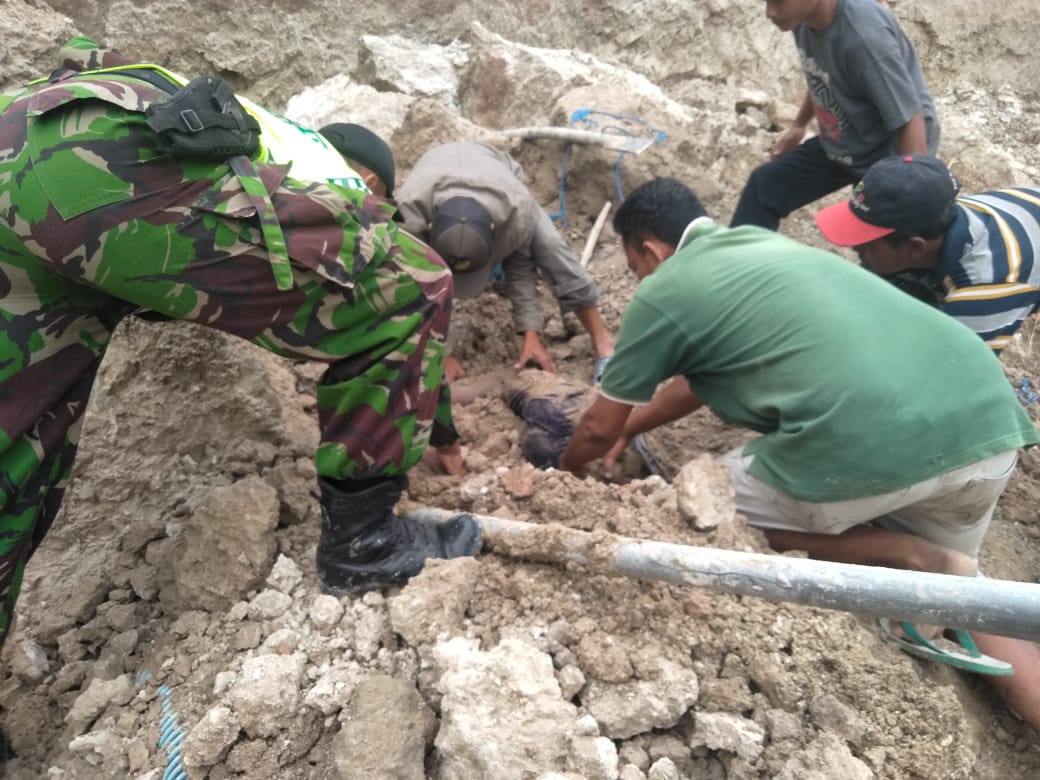 Penambang Pasir di Bojonegoro Tertimbun Longsor saat Bekerja