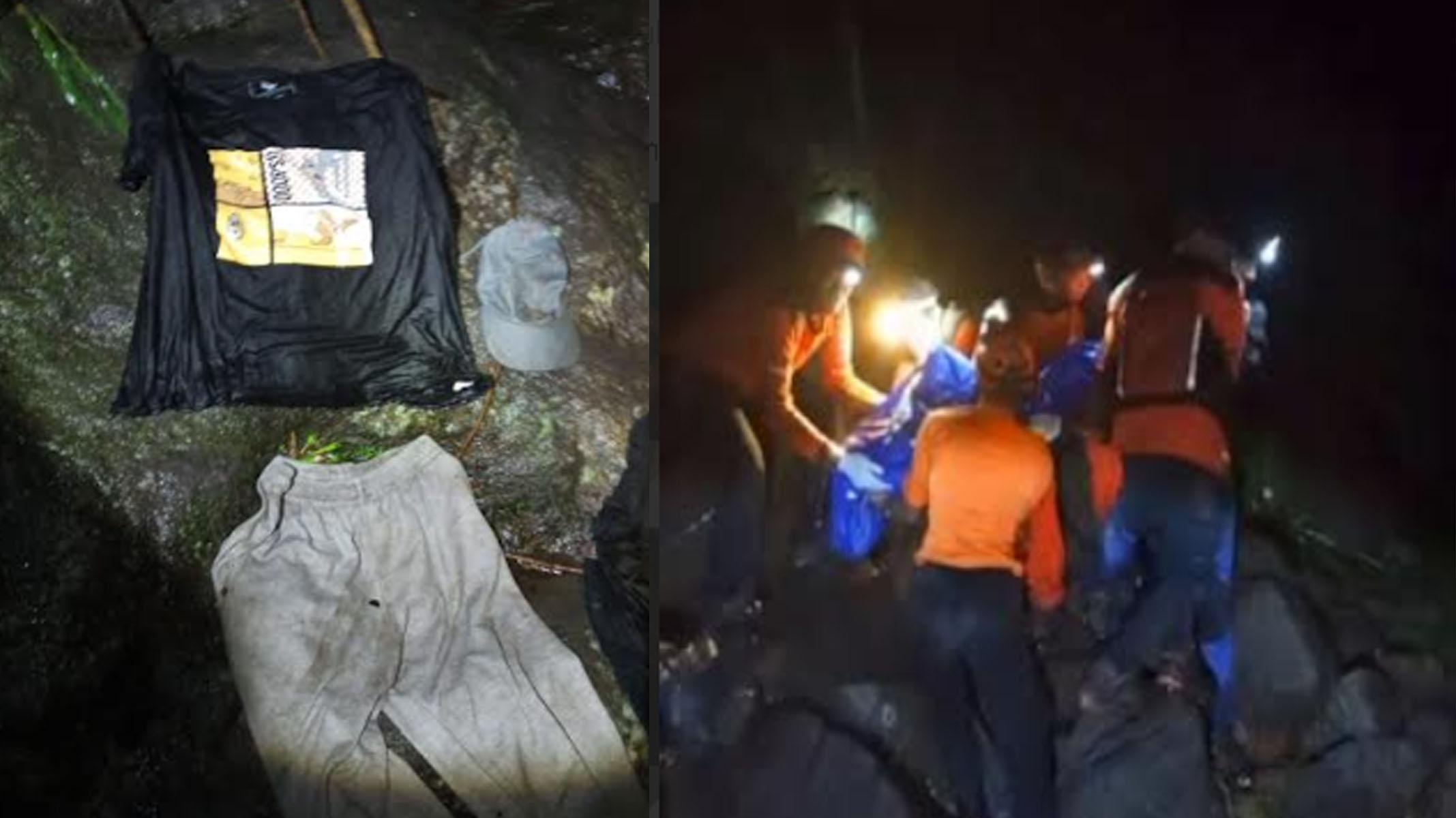 BREAKING NEWS : Pendaki Wanita Ditemukan Meninggal di Gunung Bekel Mojokerto, Terseret Air Bah