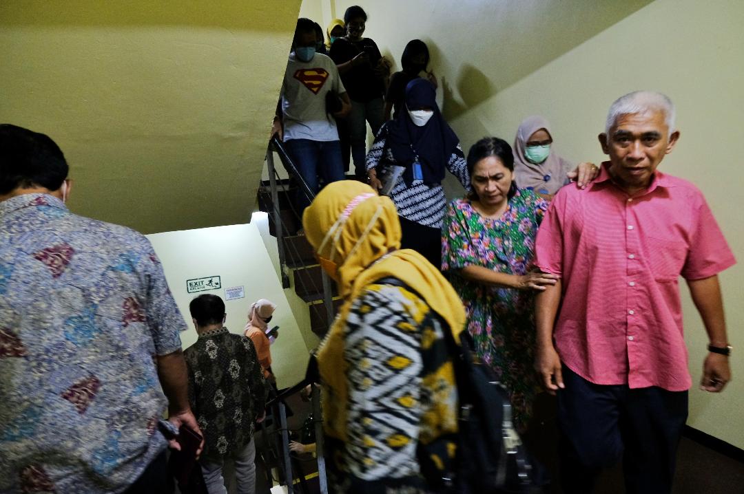 Kesaksian Benni Indo Wartawan SURYAMALANG.COM Merasakan Gempa di Hotel Aria Gajayana Kota Malang