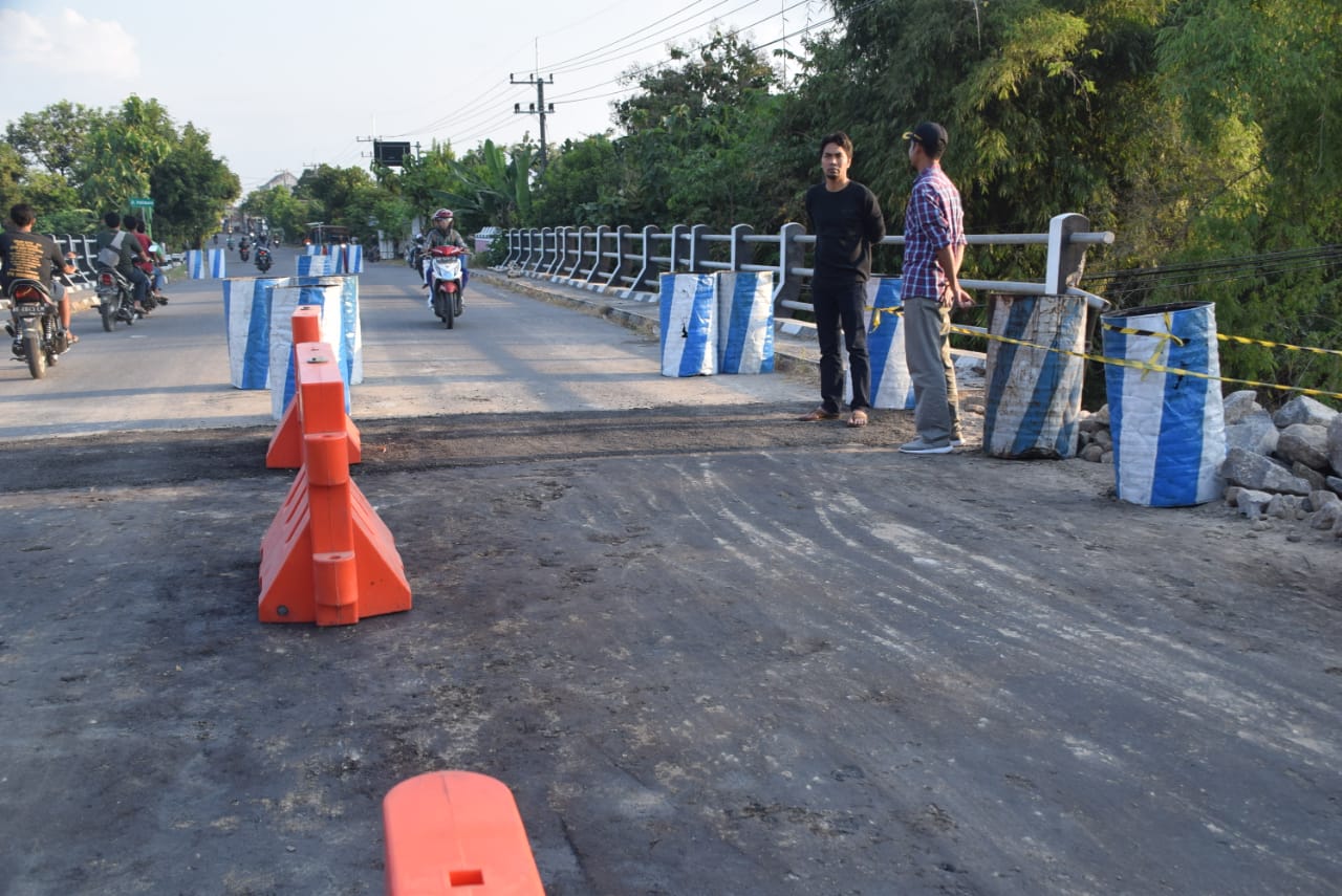 Jembatan Patimura Di Saradan Penghubung Ngawi-Surabaya Dapat Dilewati Untuk Mudik Lebaran
