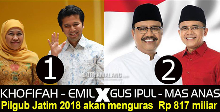 Tak Ada Calon Independen Berani Menantang Gus Ipul - Anas dan Khofidah - Emil