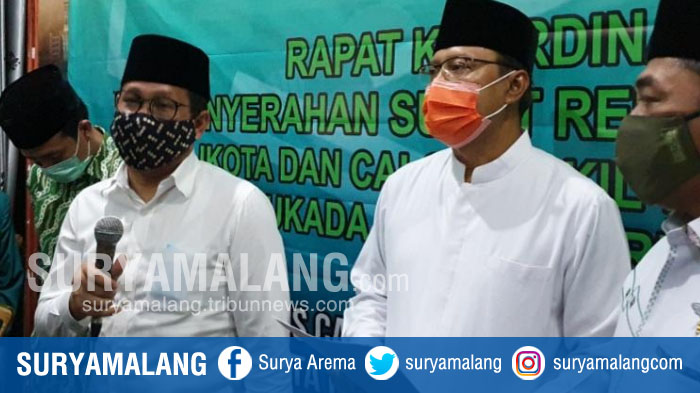 Pilkada Pasuruan 2020, KH Nawawi Abdul Djalil Tulis Maklumat Coblos Gus Ipul - Mas Adi