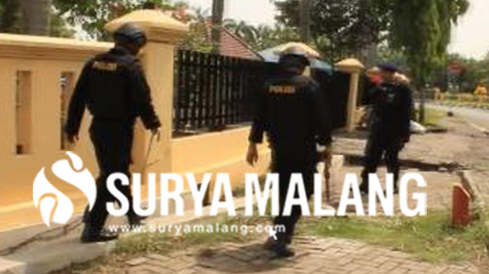 Ancaman Bom Bikin Panik Mapolres Nganjuk