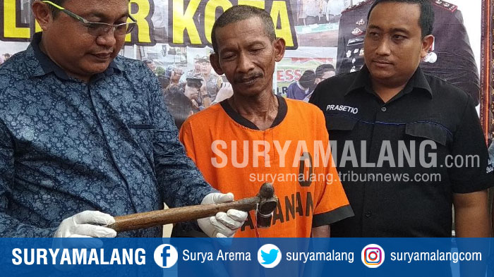 Dendam Kesumat Bikin Pria Blitar Ini Tega Pukul Kepala Kakaknya Pakai Palu