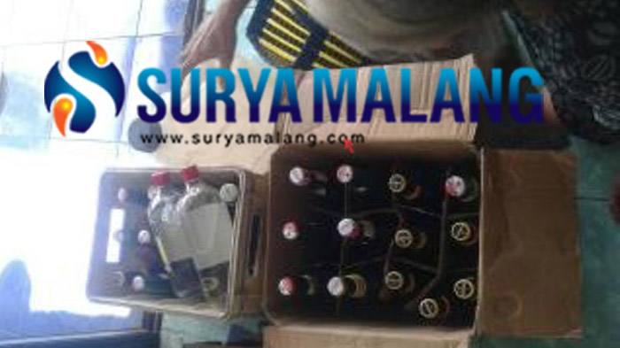 Operasi Pekat 2017, Polres Malang Kota Menyita 459 Miras Berbagai Merek