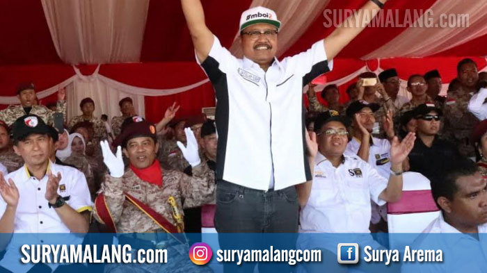 Prabowo di Depan Kader Gerindra: Menangkan Gus Ipul Dulu, Baru Kita Rebut Presiden