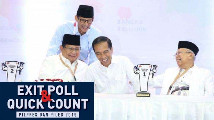 3 Lembaga Survei Umumkan Waktu Pengumuman Hasil Quick Count (hitung cepat) Pemilu & Pilpres 2019