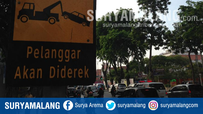 Tak Mau Kena Denda Rp 500.000 di Surabaya? Sebelum Parkir, Perhatikan Rambu Bergambar Derek Ini!
