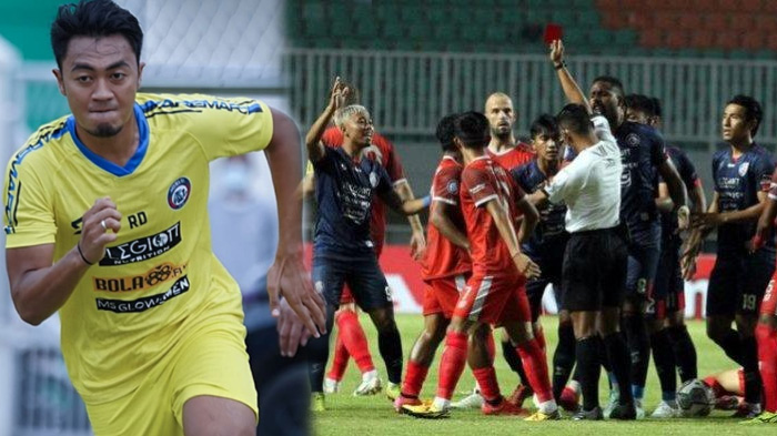 rizky-dwi-kiri-dan-pemain-arema-fc-dapat-kartu-merah-kanan-berita-arema-populer-selasa-911.jpg